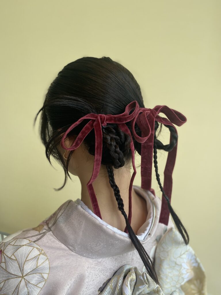 ツインカチモリで韓国ヘアアレンジ