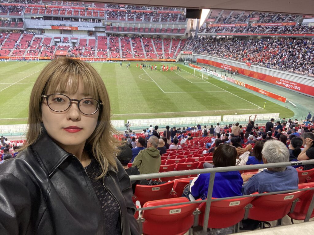 アジア大会サッカー決勝見てきました